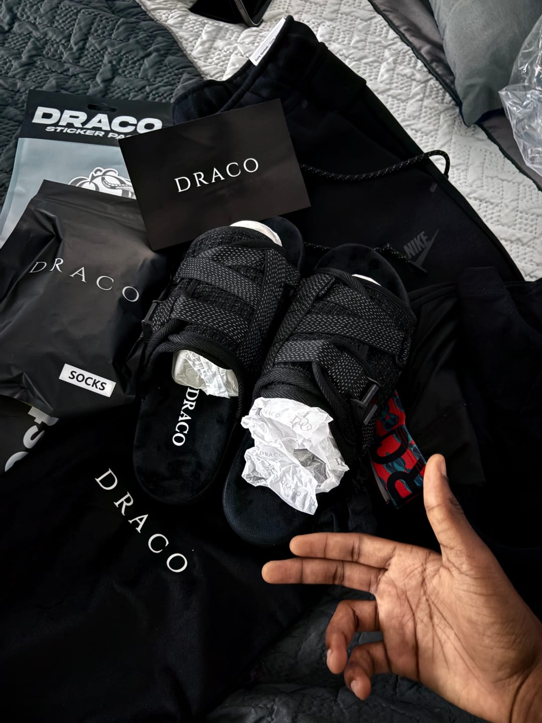 Customer photo review of DracoSlides Travel Bag