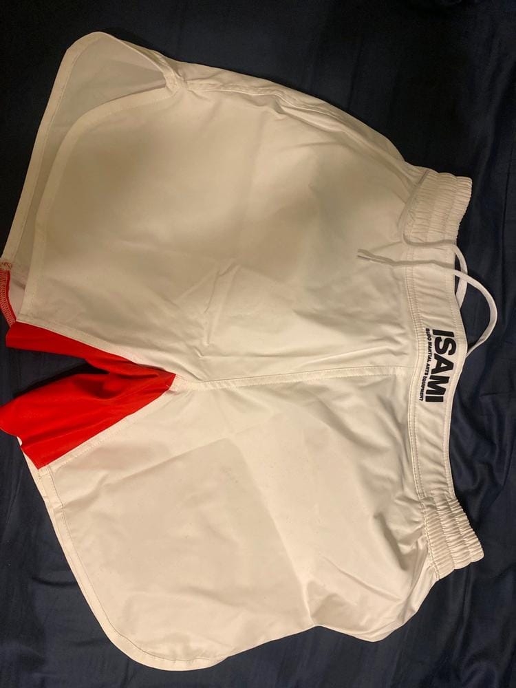 Customer photo review of Isami Stretch Fight Shorts