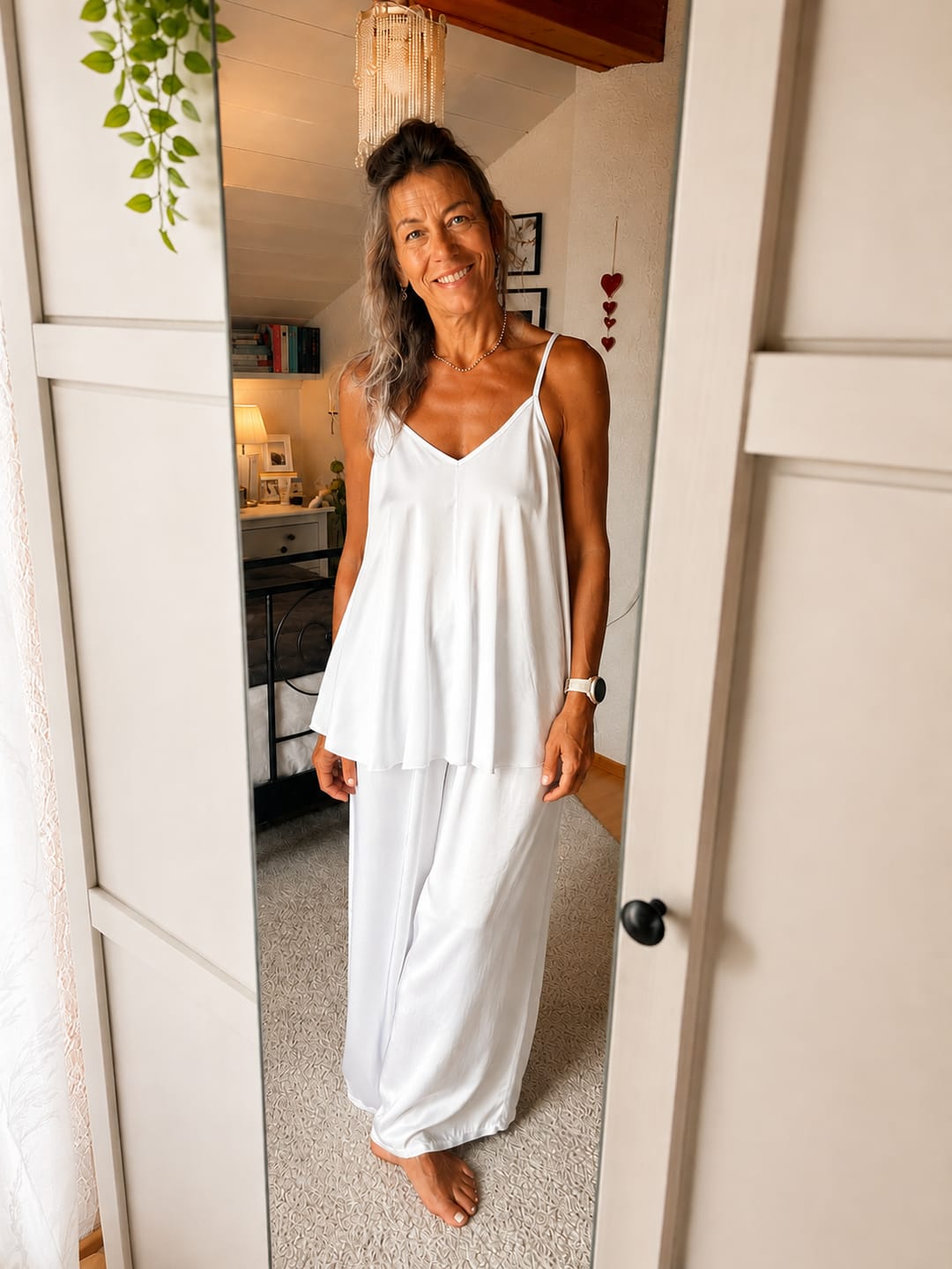 Customer photo review of Satin Top