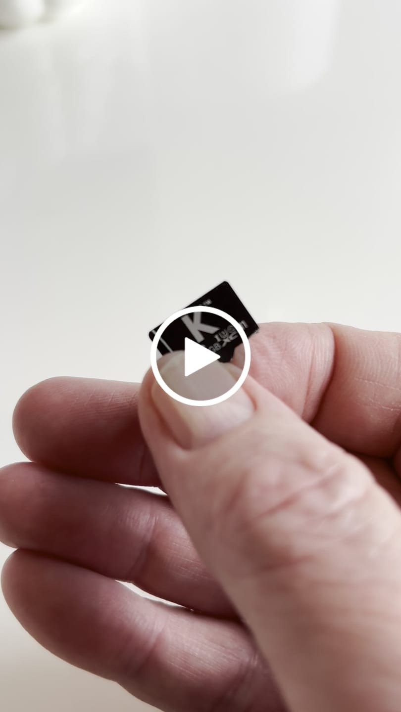 Customer video review of Micro TF Card