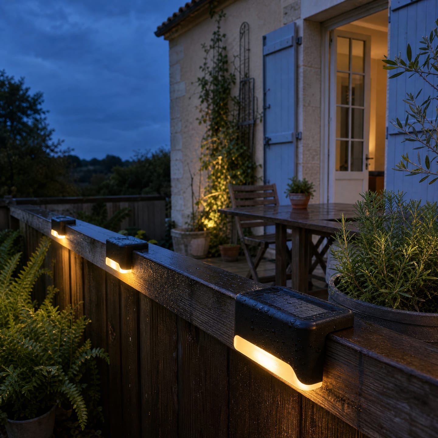 Customer photo review of LumiGlow™ – La lumière solaire qui sublime vos extérieurs