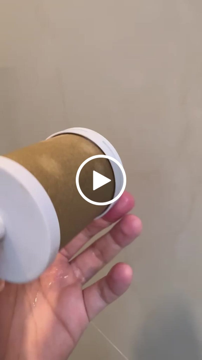 Customer video review of Filtro de regadera para piel y cabello