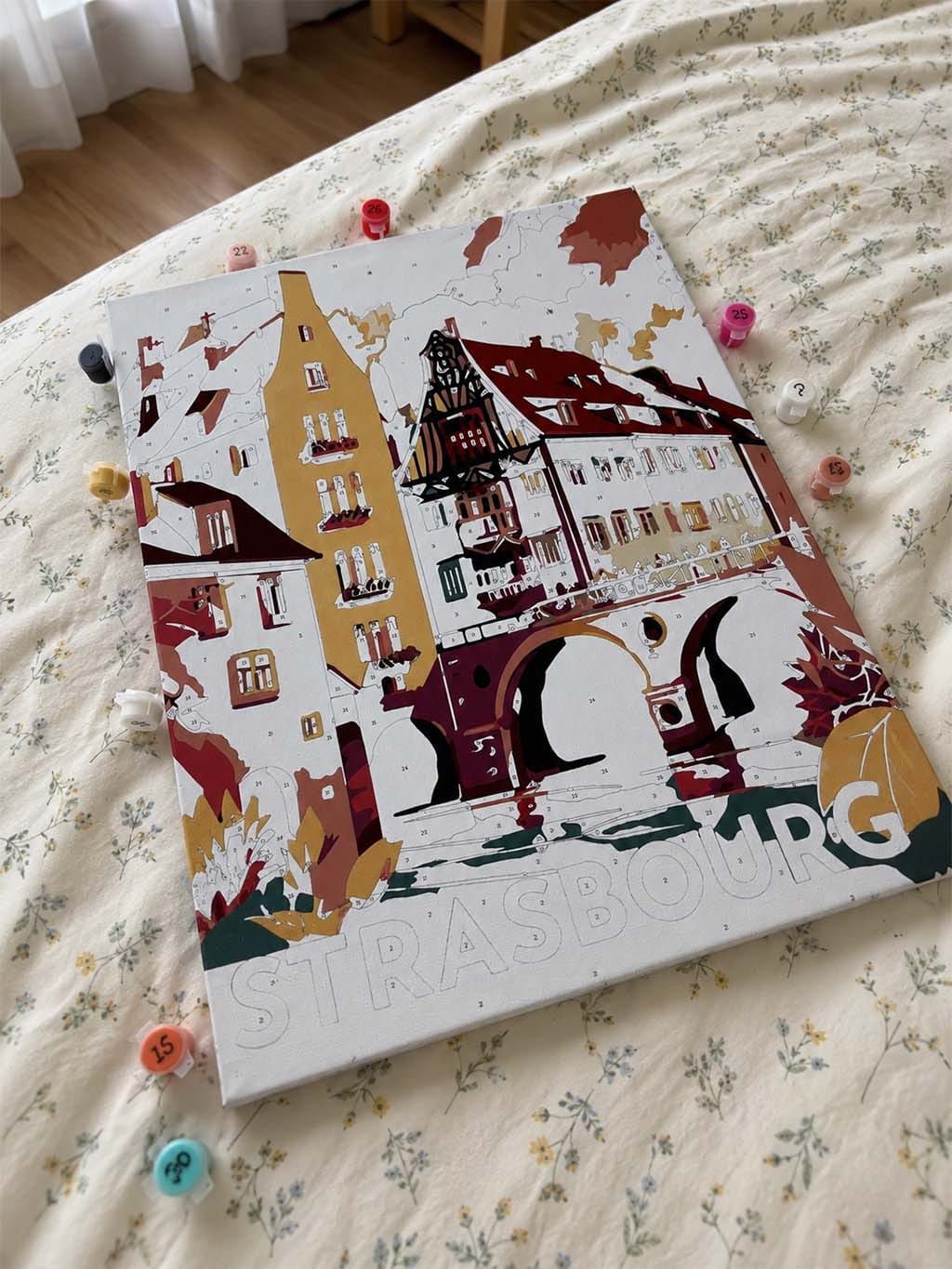 Customer photo review of Affiche Vintage Strasbourg