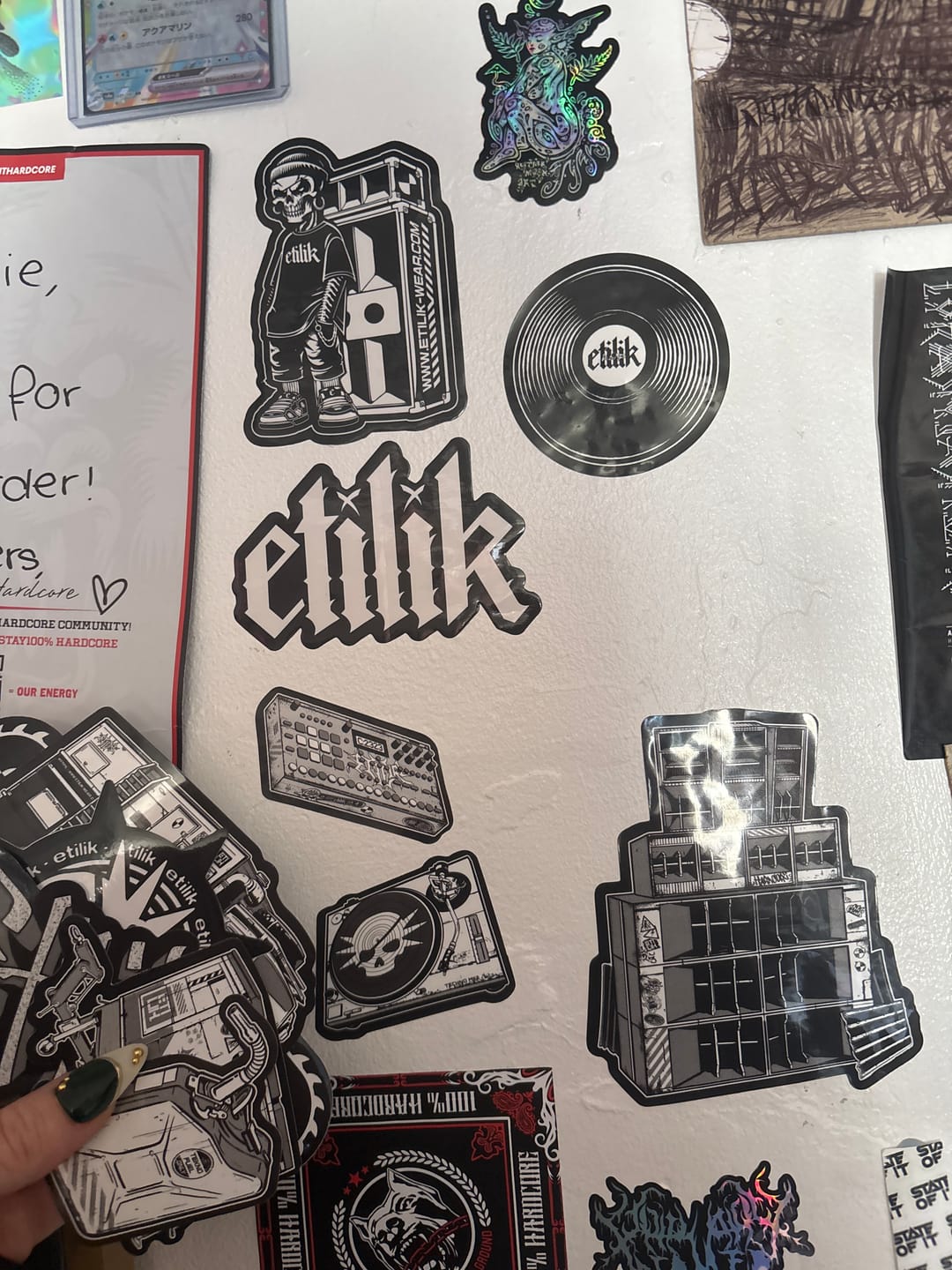 Customer photo review of Etk Collection stickers pack serie 8