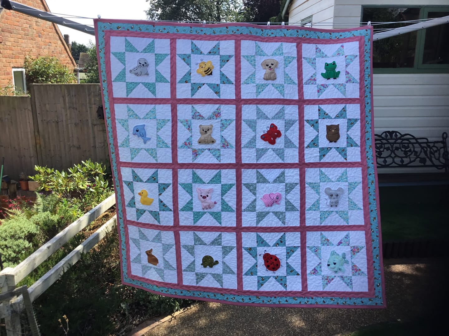 Customer photo review of Bamboo Wadding