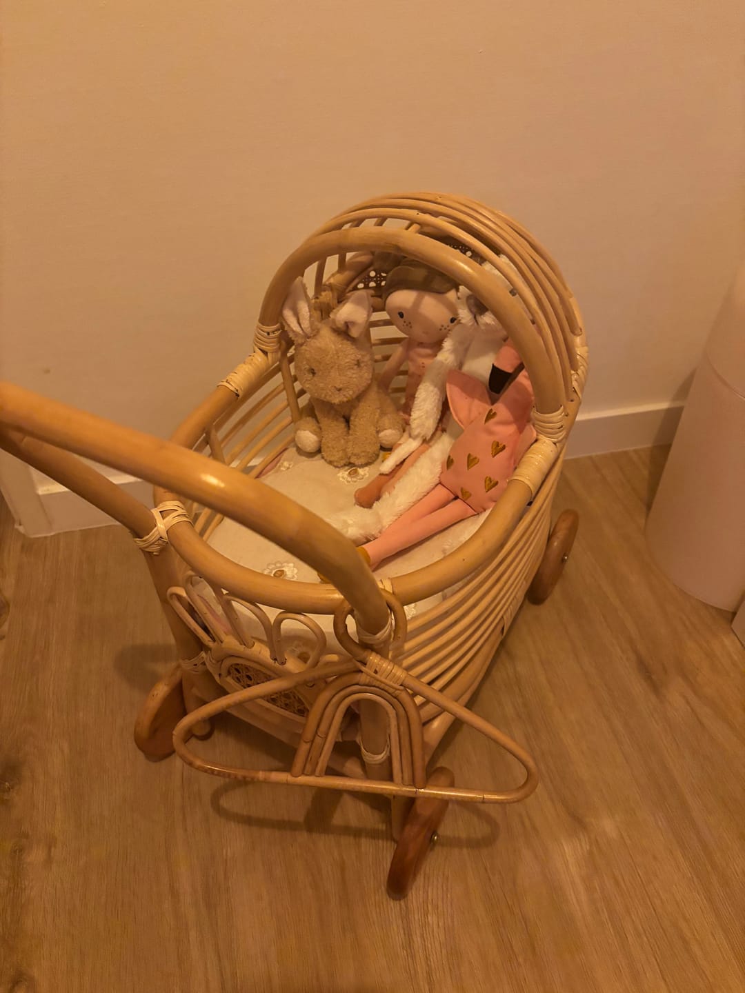 Customer photo review of Rotan poppenwagen Lena