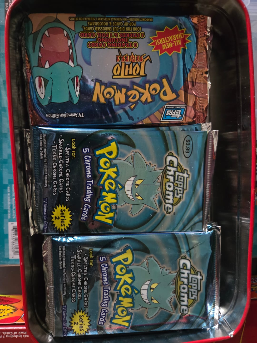 Customer photo review of Topps Chrome Series 2 Booster Pack