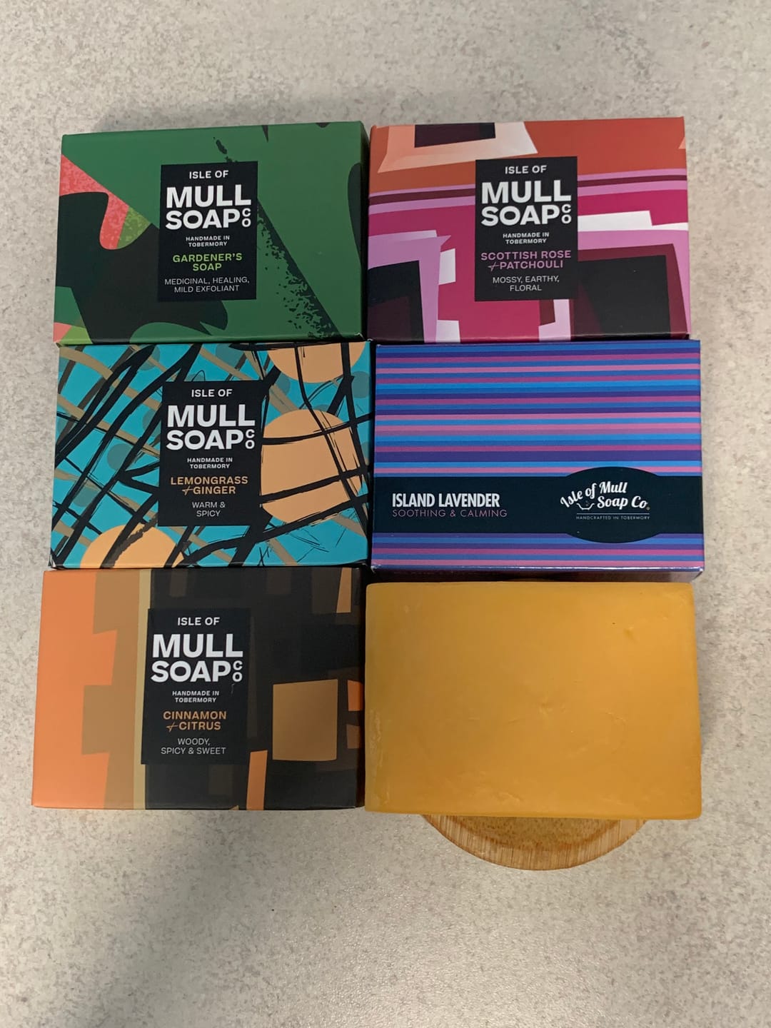 Customer photo review of Gardener's Isle of Mull Soap