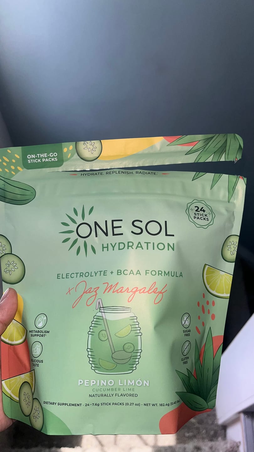 Customer photo review of Hydration