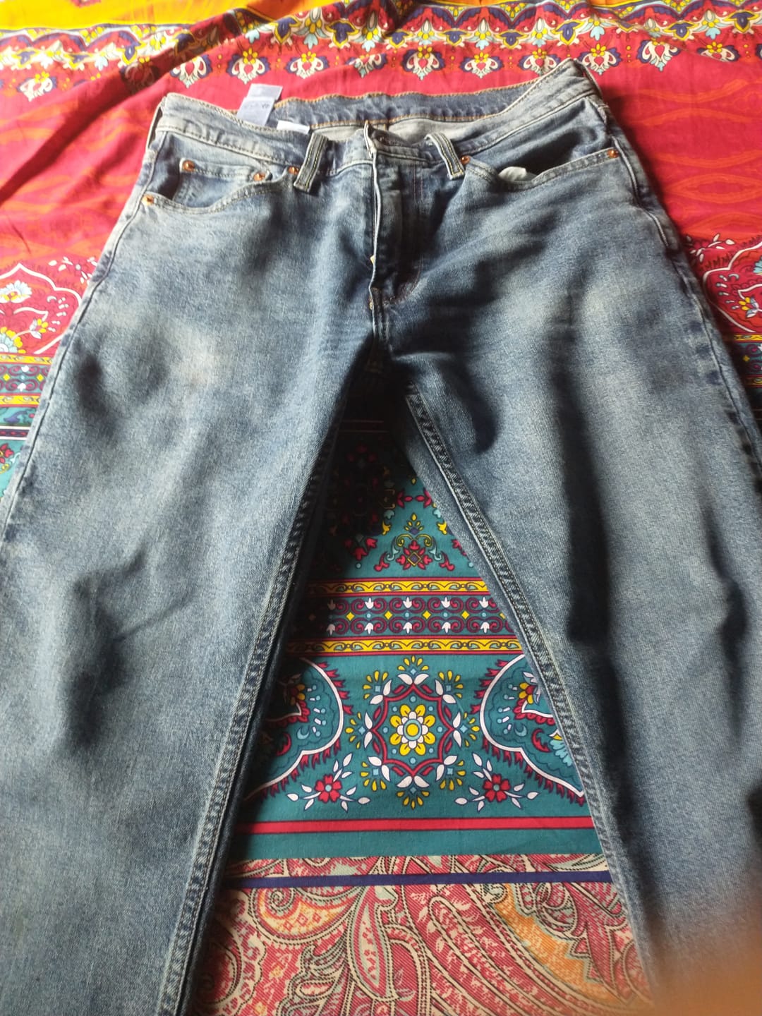 Customer photo review of Pantalon Recto Levis 514 30x30 Azul
