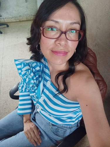 Customer photo review of *Blusa - 752600 - AZU