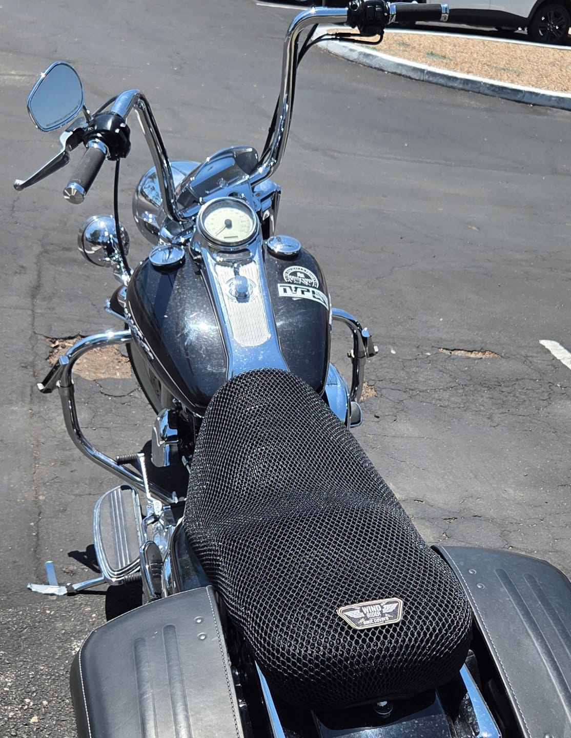 Customer photo review of Wind Rider Seat Cover