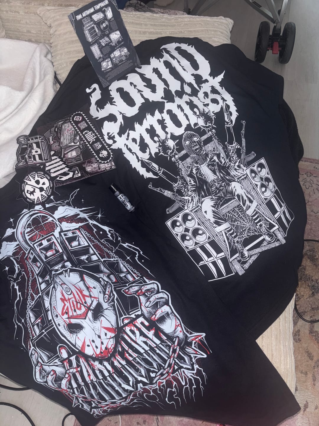 Customer photo review of Sound Terrorist - T-shirt