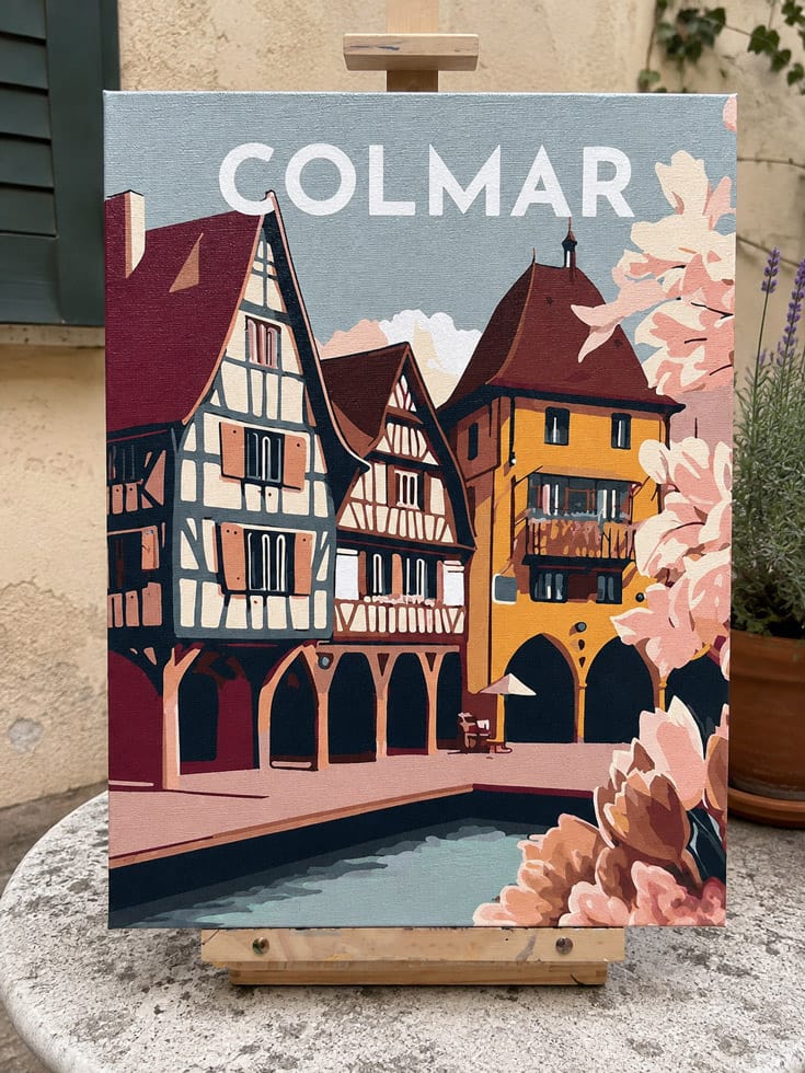 Customer photo review of Affiche Vintage Colmar