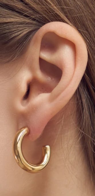 Customer photo review of Indy Earrings