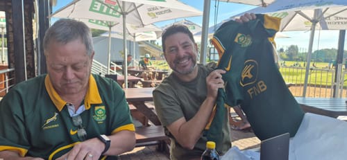 Customer photo review of Springboks Nike Men's 2026 RGR Stadium Jersey