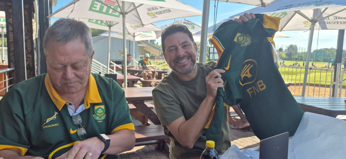 Customer photo review of Springboks Nike Men's 2026 RGR Stadium Jersey