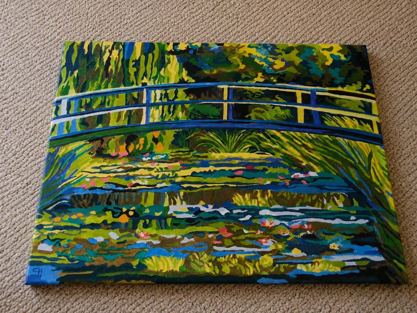 Customer photo review of Le Bassin aux nymphéas Monet