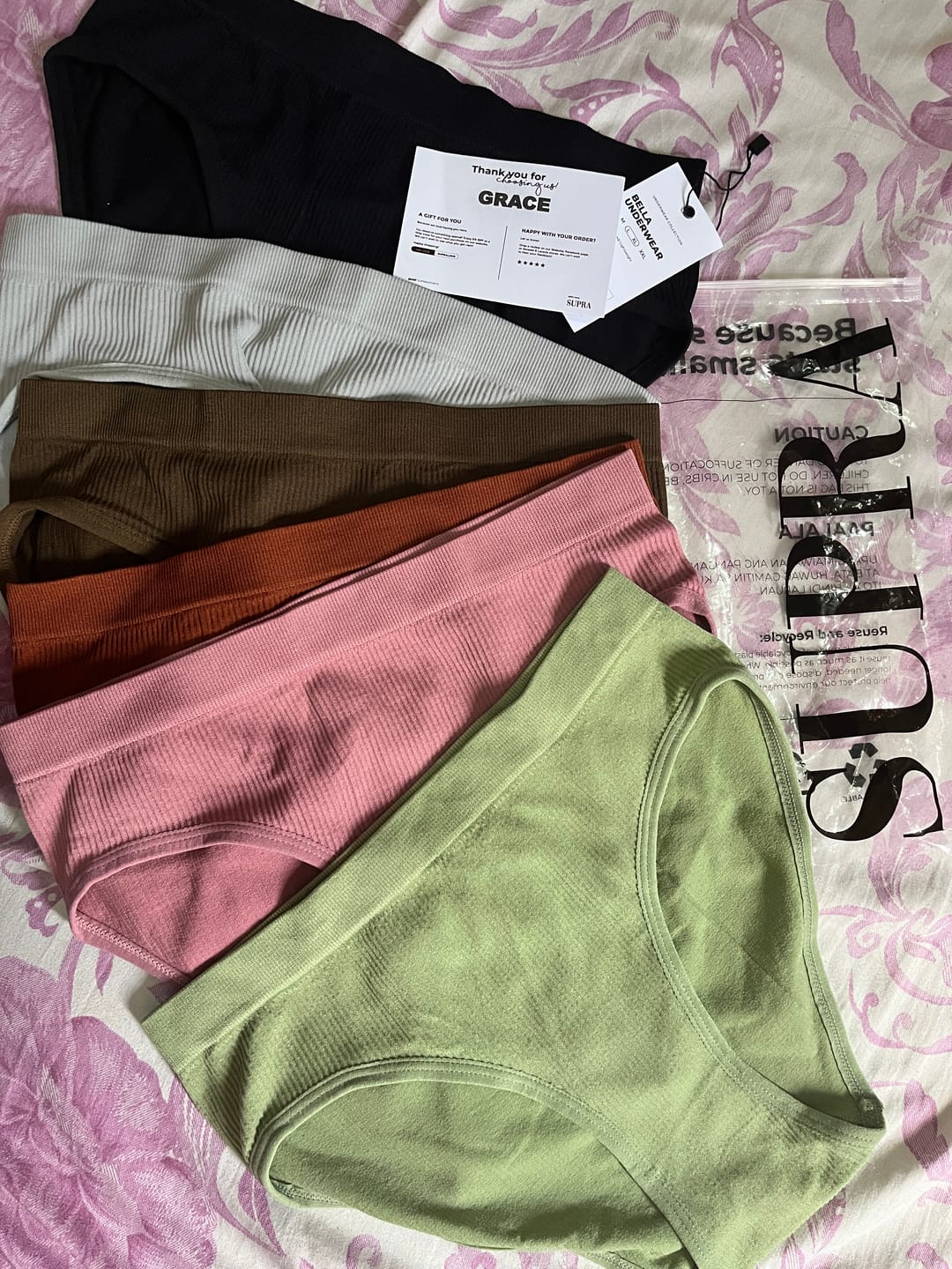Customer photo review of Bella Underwear