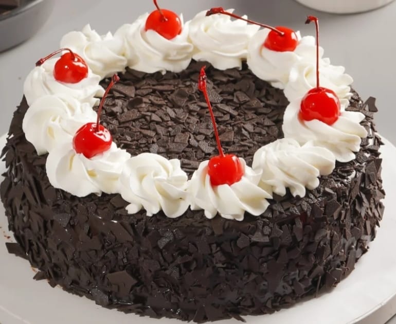 Customer photo review of German Black Forest Cake