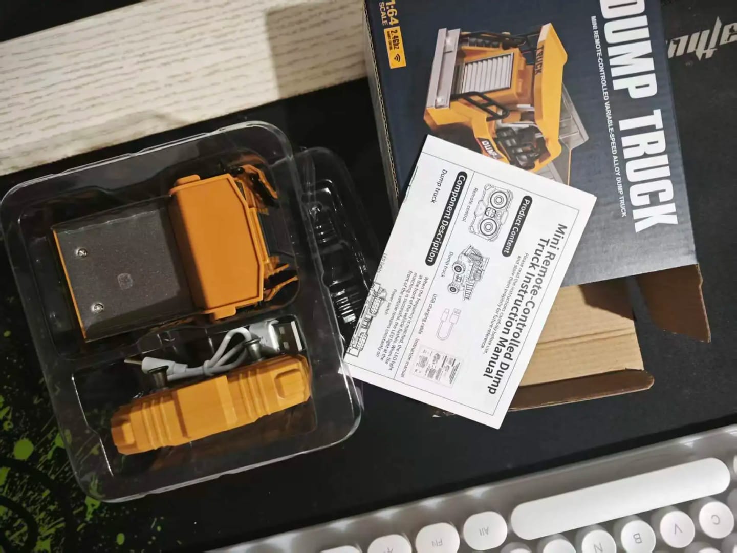 Customer photo review of NanoFleet Pro™ | 1:64 Die-Cast Engineering Desk Rig