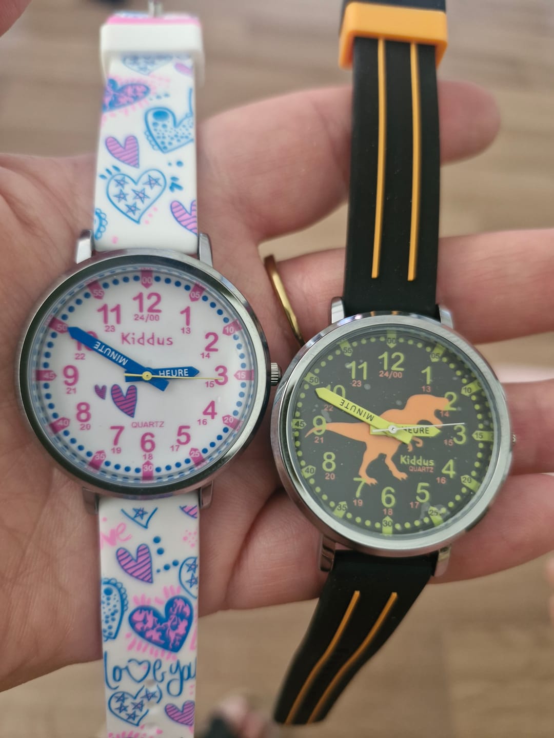 Customer photo review of Hearts Time Teacher - Educational Watch
