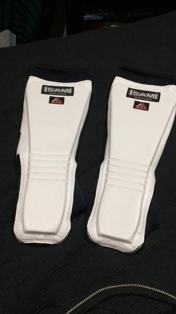Customer photo review of Isami Wrestling Kick Pads