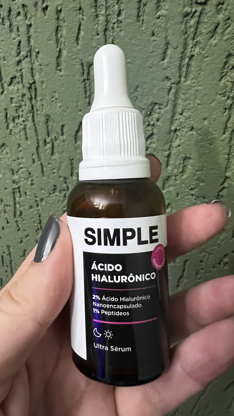 Customer photo review of Ultra Sérum Ácido Hialurônico