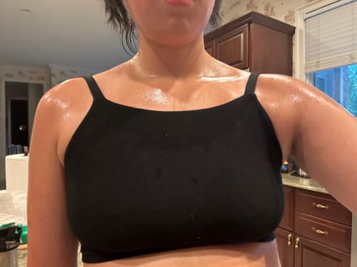 Customer photo review of Blake Bralette 'Solids'