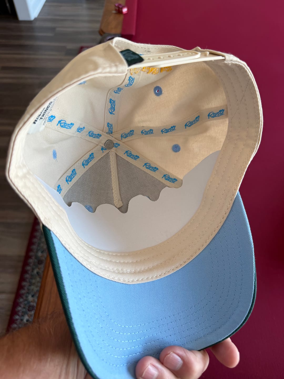 Customer photo review of Where the Wild Things Are "Moishe Monster" – 5-Panel Curved Brim Hat