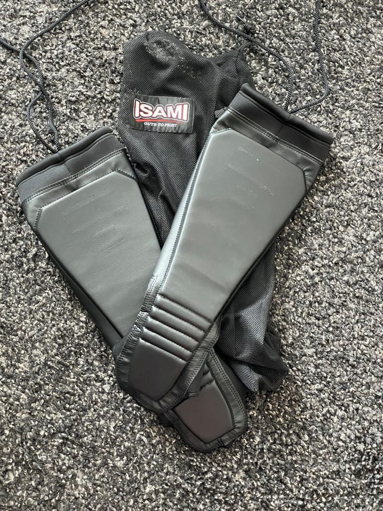 Customer photo review of Isami Wrestling Kick Pads