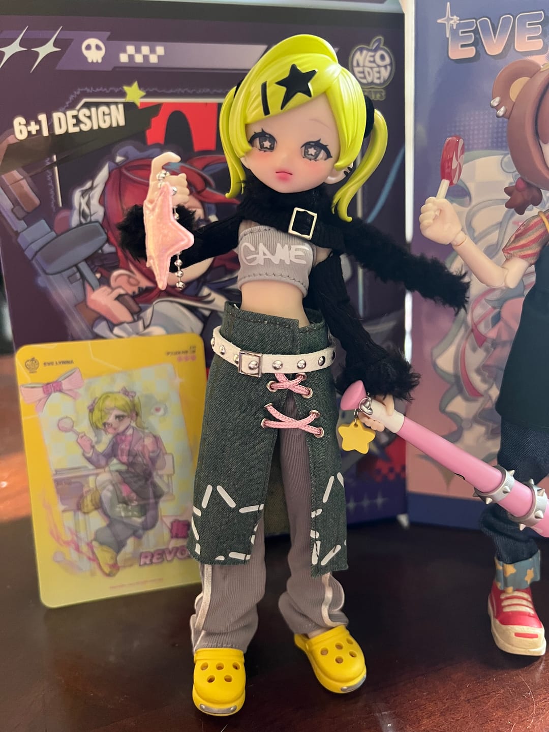 Customer photo review of Evelynna Doppleganger Series Action Figure MJD Blind Box