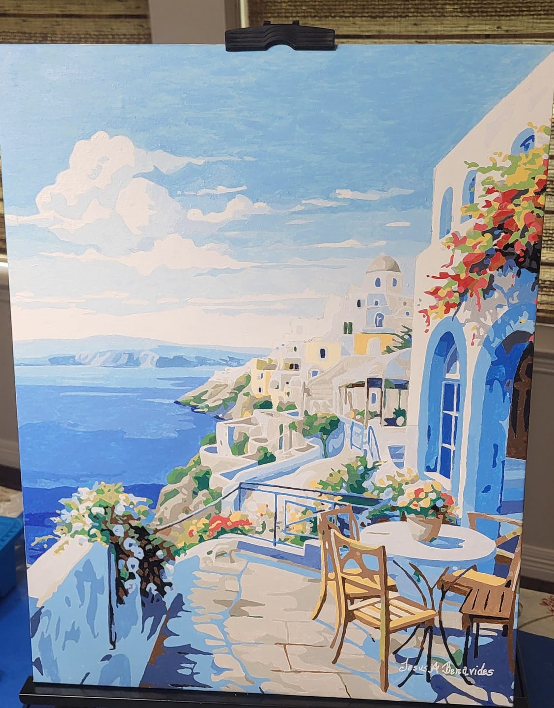 Customer photo review of Cerulean Calm