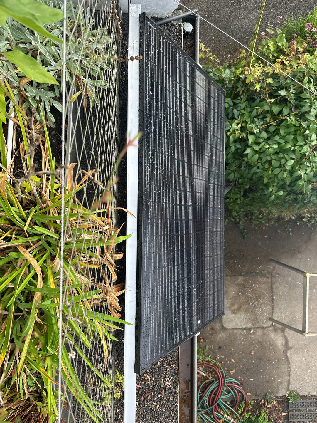 Customer photo review of Ray 200W Solarmodul Komplett Schwarz