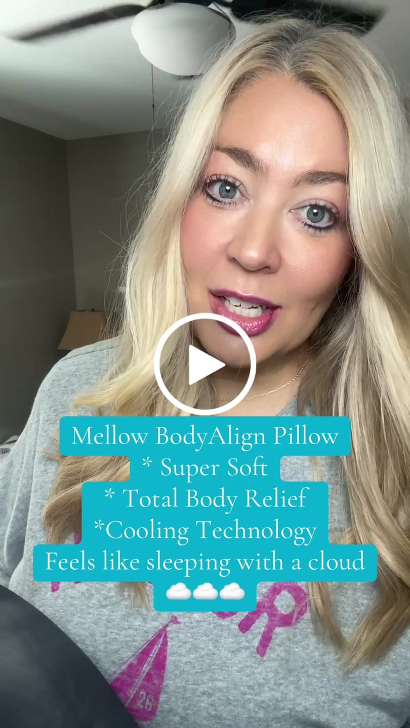 Customer video review of BodyAlign Cooling Pillow