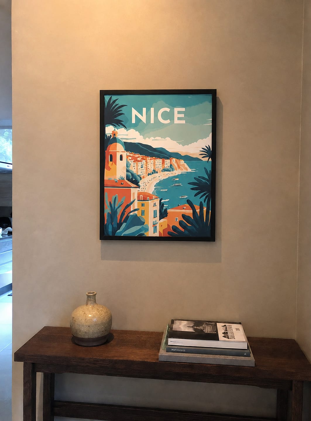 Customer photo review of Affiche Vintage Nice