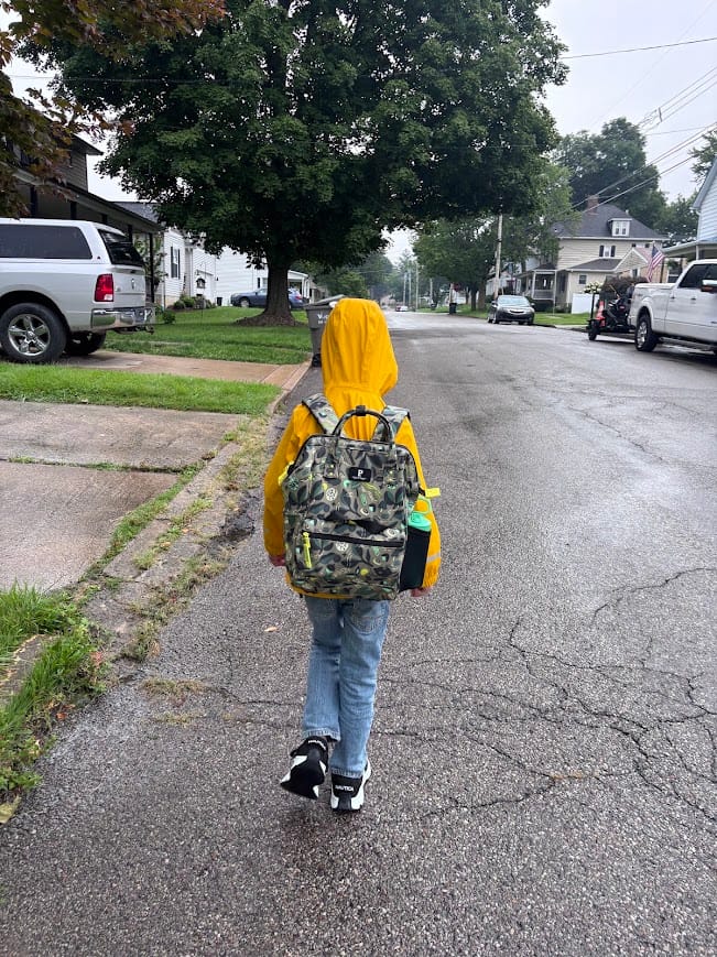 Customer photo review of Cascade Backpack - Kids