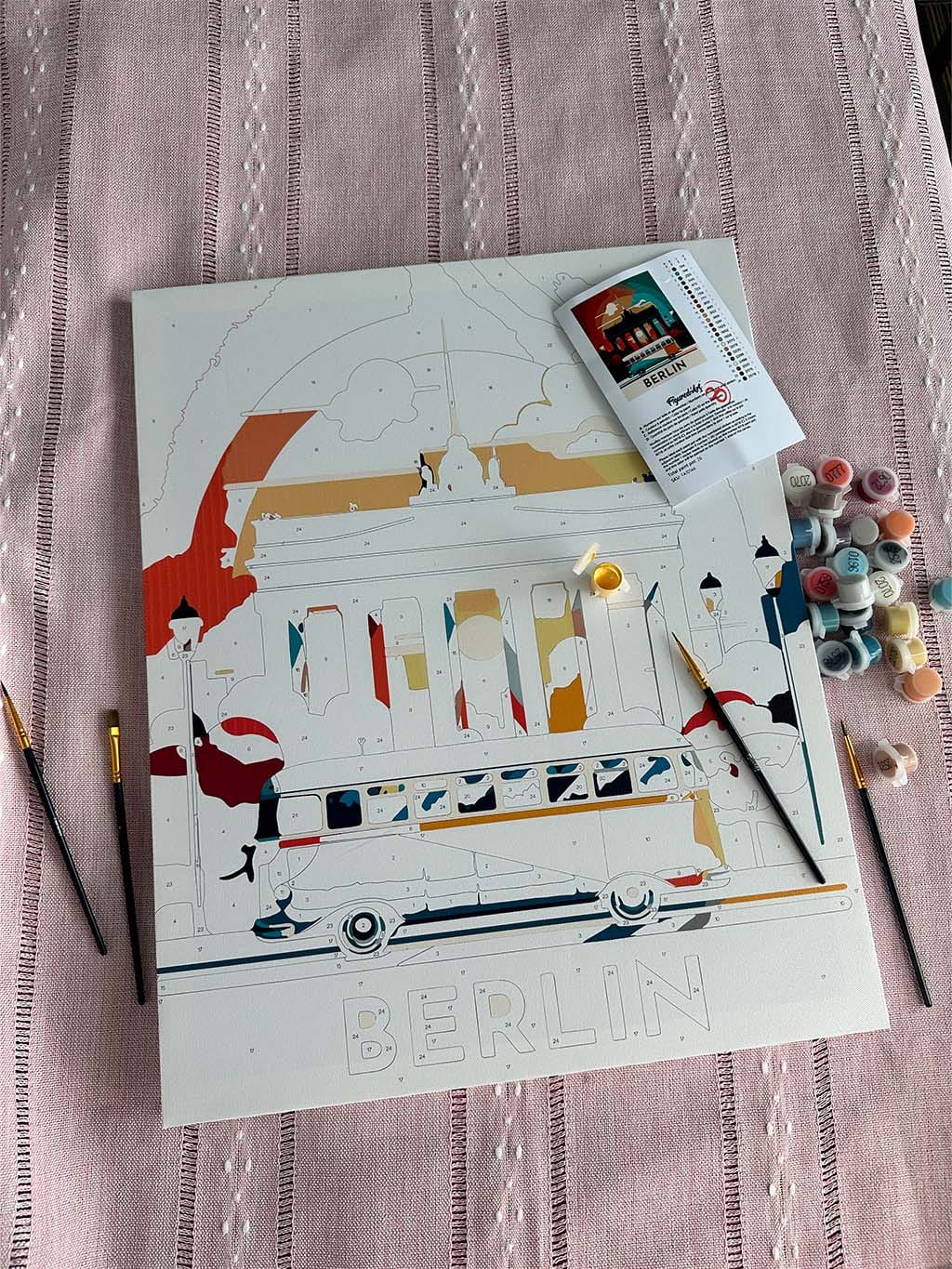 Customer photo review of Affiche Vintage Berlin