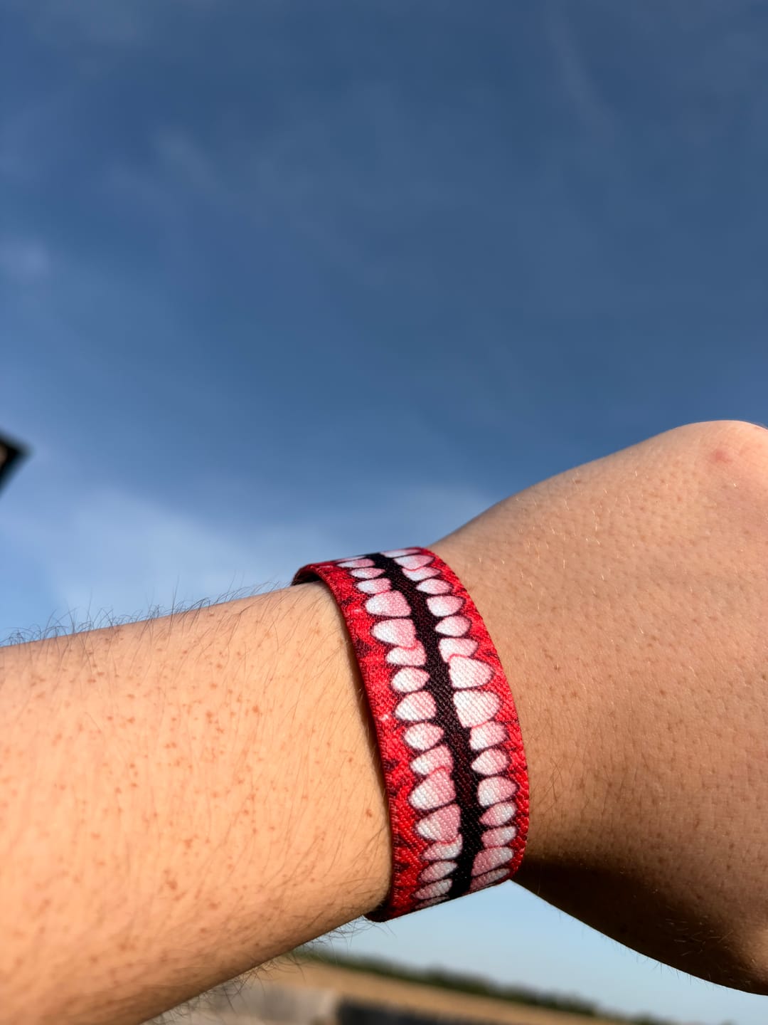 Customer photo review of Creepy Teeth Bracelet!