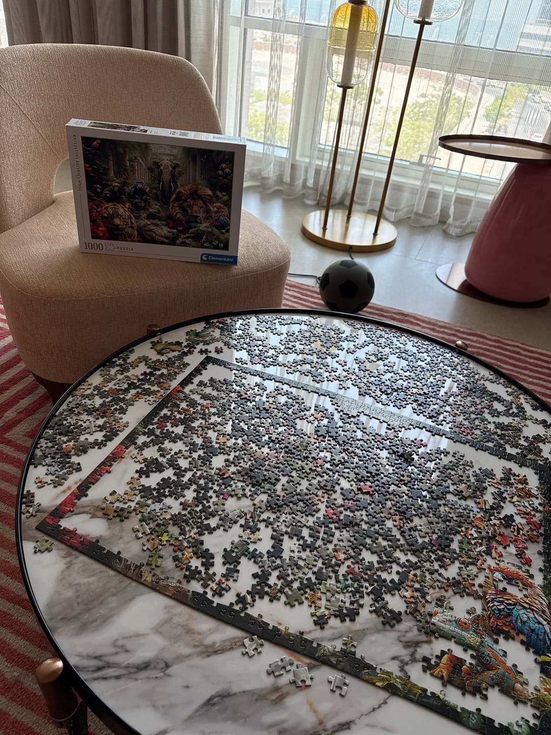 Customer photo review of Clementoni HQC Mystic Jungle Puzzle 1000 Pieces