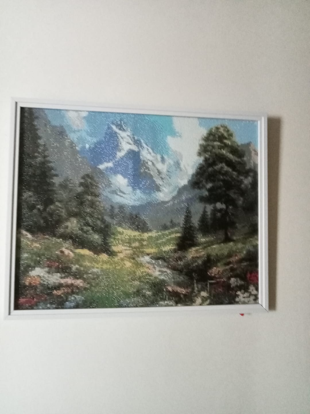 Customer photo review of Broderie Diamant - Ruisseau de Glacier