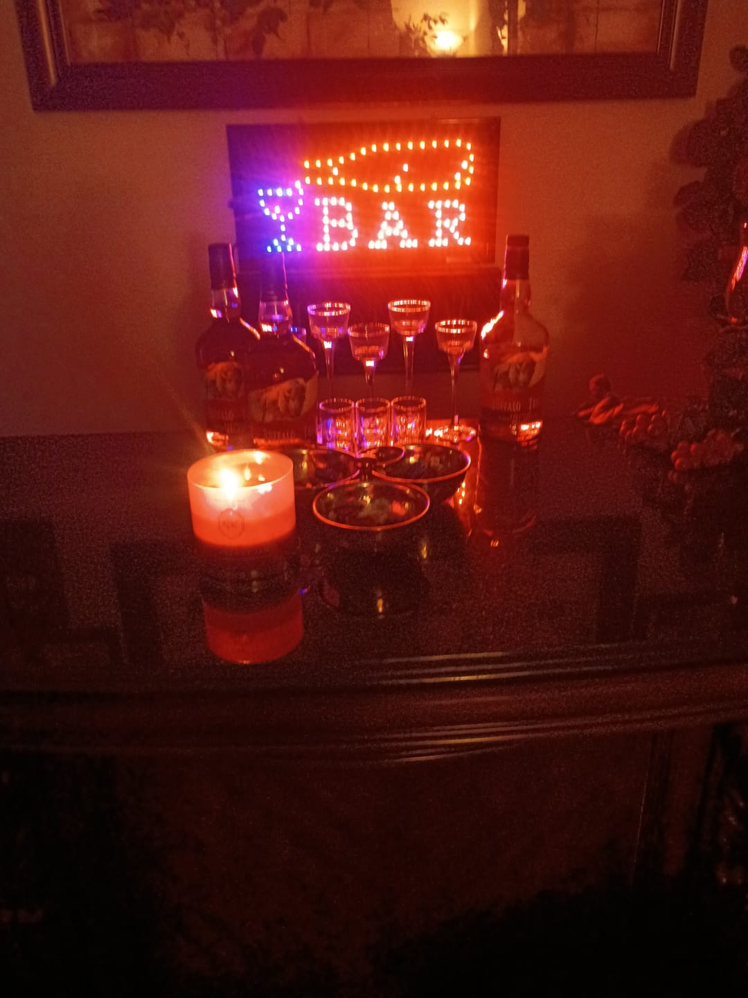 Customer photo review of Buffalo Trace Bourbon Whiskey 3 Pack