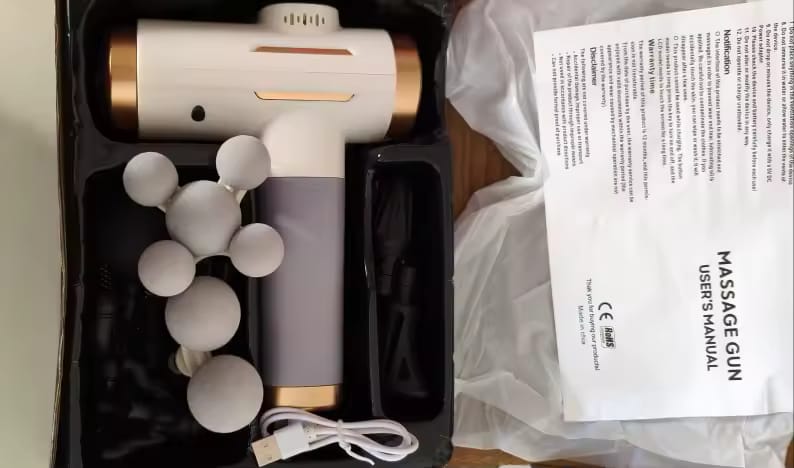 Customer photo review of Pistolet de Massage Récupération Active