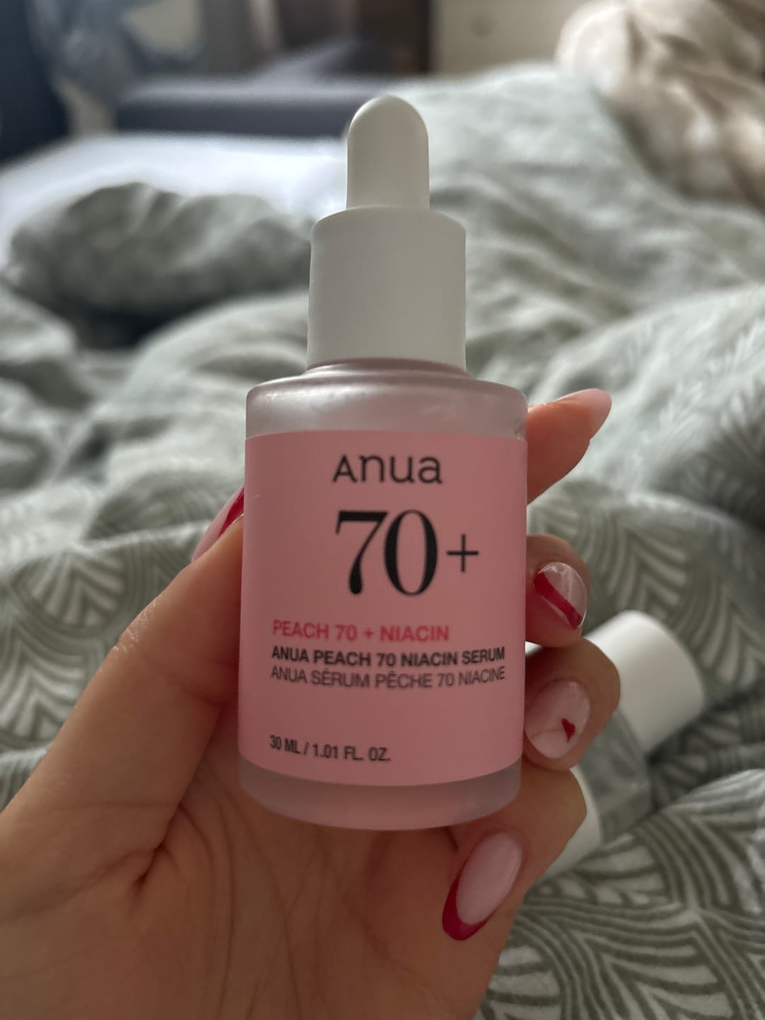 Customer photo review of Serums ar persiku gludai un mirdzošai ādai Anua Peach 70 Niacin Serum