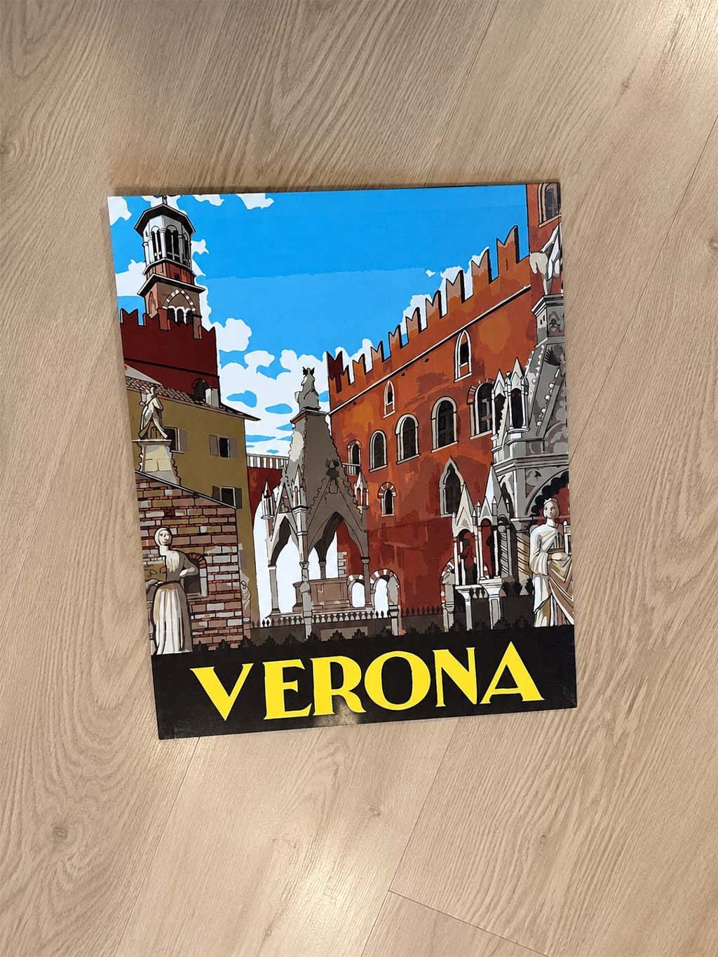 Customer photo review of Affiche vintage de Vérone