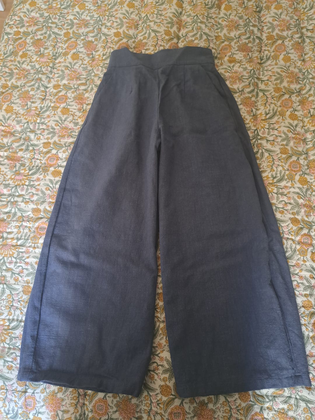 Customer photo review of Pantalon Briac - lin stone wash Brume d’Azur