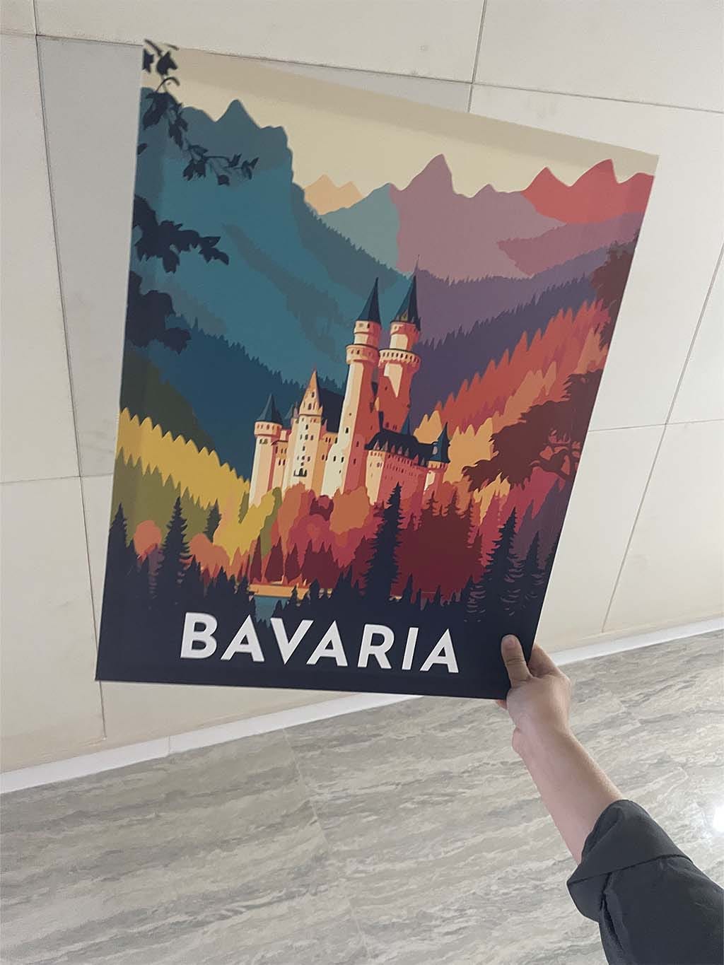 Customer photo review of Affiche Vintage Bavière