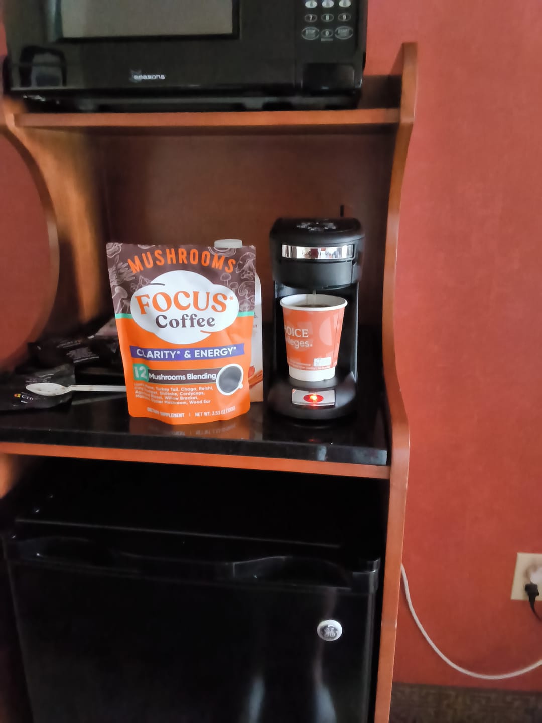 Customer photo review of 12 Mushrooms Focus Coffee - 40 Servings