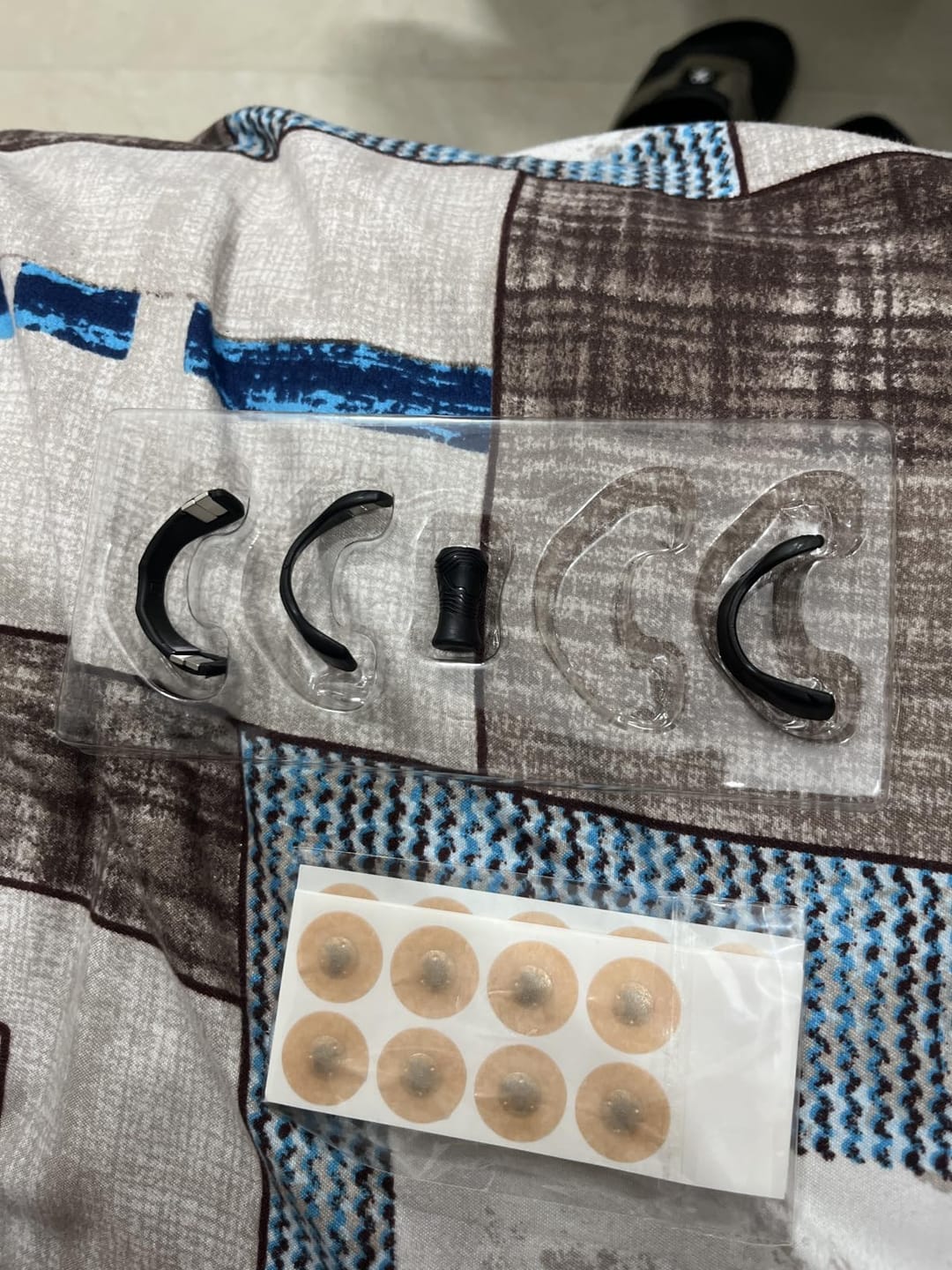 Customer photo review of Magnetic Nasal Strips