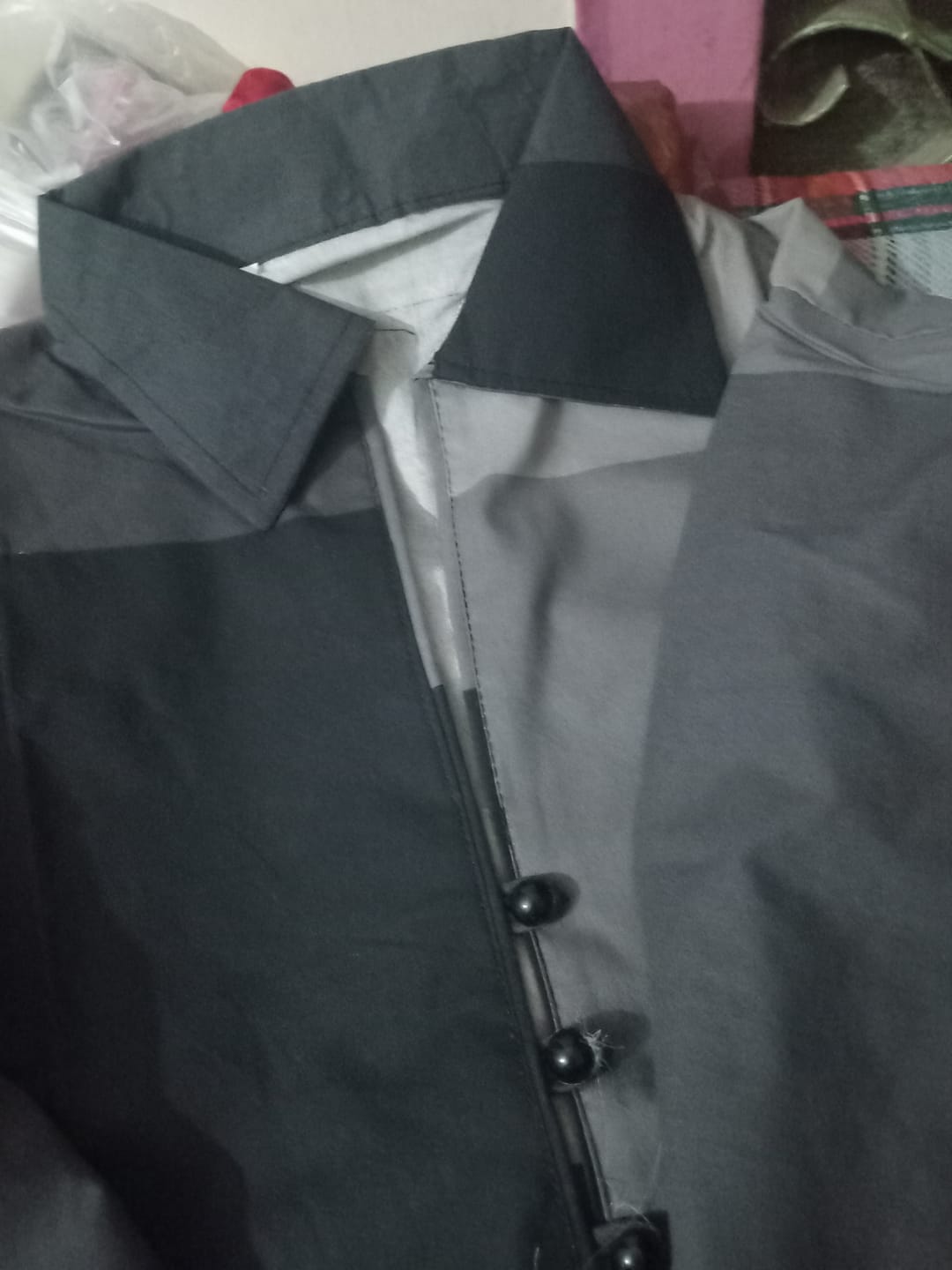 Customer photo review of KRT021 Monochrome Color-Blocked 2-Piece